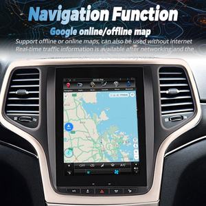 Reproductor Multimedia Estéreo Android para Jeep Grand Cherokee 2010 2011 2012 2013 2014 2015 2016 2017 2018 2019, Unidad Principal con GPS y Navegación 4G - Product Image 5