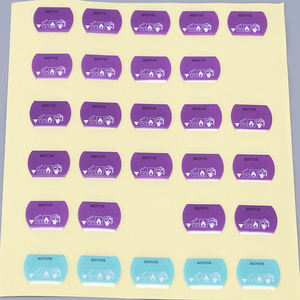 防水个人护理产品透明不干胶标签可定制不干胶标签贴纸 - Product Image 4