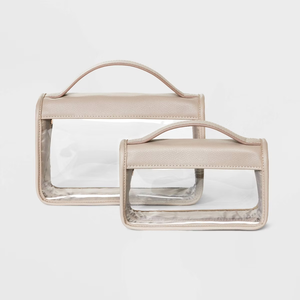 Trousse de <span class=keywords><strong>Maquillage</strong></span> Transparente Personnalisable, Sac de Voyage <span class=keywords><strong>pour</strong></span> Articles de Toilette, Étui Cosmétique <span class=keywords><strong>pour</strong></span> Femmes, Pochette de Soins de la Peau avec Fermetures Éclair <span class=keywords><strong>pour</strong></span> Essentiels - Product Image 4