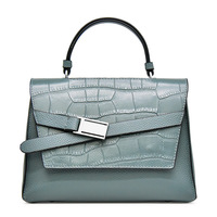 Sac à Main Très Demandé en Cuir Véritable de Luxe, Designer, Bandoulière, avec Motif Crocodile, Cabas de Luxe pour Femmes