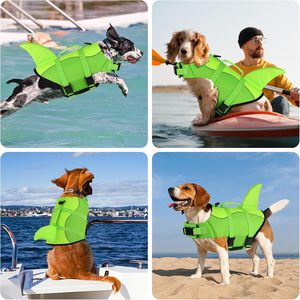 الأكثر مبيعًا تصميم قرش لطيف مطبوع من البوليستر للحيوانات الأليفة للكلاب خدمات مخصصة للسباحة في الهواء الطلق - Product Image 2