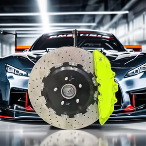 8 Pistons Voiture Modifiée GT8 Racing Étriers <span class=keywords><strong>De</strong></span> <span class=keywords><strong>Frein</strong></span> Grand Kit <span class=keywords><strong>De</strong></span> <span class=keywords><strong>Frein</strong></span> 8 Pot pour Jantes 19 Pouces BMW 380Mm 400Mm - Product Image 5