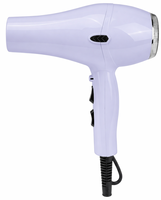 Sèche-cheveux professionnel Ronggui électrique AC 1800-2100W haute puissance en plastique pour salon, deux vitesses, avec buse concentratrice et réglage de la température