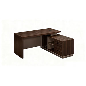 Luxe Modern Bureau En Stoel Set <span class=keywords><strong>Executive</strong></span> Manager Desk Voor Baas Teamkamer Bulk Order Aangepaste Service - Product Image 5