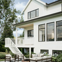 Villa blanche au design moderne, structure en acier mobile, 2 à 3 chambres, maison préfabriquée, projets résidentiels européens, maison modulaire de style scandinave