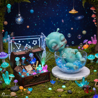 Poupée Alien Reborn en Silicone Solide Platine de 9 Pouces, Réaliste, Jouet Anti-Stress pour Enfants