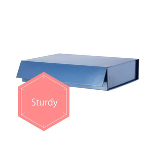 Sang trọng tùy chỉnh Gấp bìa hộp quà tặng bù đắp in ấn dập nổi Matt cán UV từ đóng cửa an toàn xem bao bì - Product Image 4