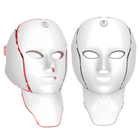 Masseur facial multifonctionnel portable sans fil rechargeable en plastique pour soins de la peau à domicile et en voyage, avec fonction cou