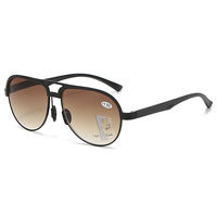 Lunettes de lecture multifocales progressives rétro avec logo personnalisé pour presbytie, vision de près et de loin, pour hommes