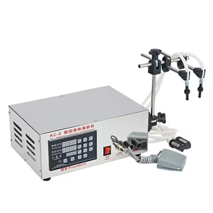 Machine de remplissage semi-automatique à double buse pour flacons de parfum et liquides oraux, pompe péristaltique, remplisseuse de petites bouteilles de 50 ml - Product Image 1