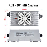 Chargeur haute performance 60V 10A pour Sur-Ron Light Bee X LBX Segway X260 X160 Moto électrique tout-terrain, adaptateur de charge rapide