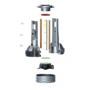 Luxfighter Faros LED de 100W 8000lm IP65 a Prueba de Agua para A4/A1 Chevrolet, Compatibilidad Universal con Bombillas H1/H4/H7/H11, DC11-16V - Product Image 2