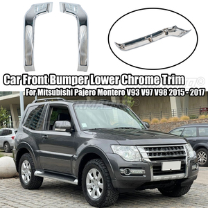 Moldura Decorativa Cromada para Parachoques Delantero Inferior de Mitsubishi Pajero Montero V93 V97 V98, Modelos 2015-2017 - Product Image 1