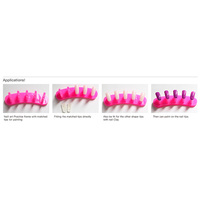 Support de conseils d'ongles de marque privée OEM, présentoir de décoration d'art d'ongle amovible, cadre de formation de manucure, Base de support
