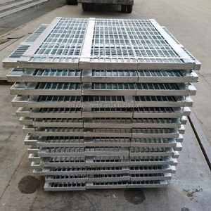Grille antidérapante dentelée en alliage d'aluminium revêtu d'acier inoxydable 304 pour marches et plateformes d'escalier de villa, atelier et entrepôt - Product Image 4
