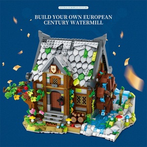 Bloques de Construcción Reobrix, Molino de Agua Europeo del Siglo, Modelo 66045, Juguete de Ensamblaje para Jóvenes, Arquitectura, Casa DIY - Product Image 3