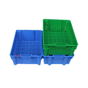 Casse in Plastica Riutilizzabili e Impilabili, Cestini Ventilati <span class=keywords><strong>per</strong></span> Verdure, Casse in Rete Plastica - Product Image 6