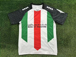 Maglia da <span class=keywords><strong>Calcio</strong></span> della Palestina Personalizzata all'Ingrosso, Alta Qualità, Ricamata, <span class=keywords><strong>Rosa</strong></span>, Taglia XXXXL, Maglia da <span class=keywords><strong>Calcio</strong></span> Pakistana - Product Image 2