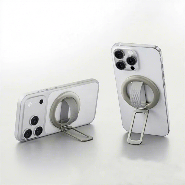 New Multifunctional Magnetic Ring Buckle Stand 360° Rotation 180° Flip Anti-slip Silicone Desktop Phone Bracket For Iphone