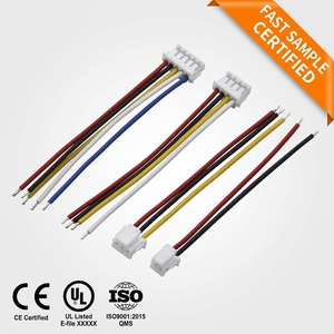 Kabel Konektor Kawat JST SM 2/3 Pin Male ke Female Panjang 1m untuk Pencahayaan LED & Proyek Elektronik DIY - Product Image 1