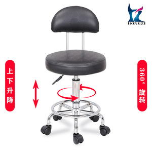 Chaise de coiffure Hongzi avec dossier, hauteur réglable hydrauliquement, rotation à 360 degrés, chaise de barbier pivotante pour usage en salon - Product Image 3