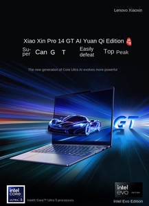 โน้ตบุ๊ก New Business Xiaoxin PRO-14GT ขนาด 14 นิ้ว Ultra5-225H 14 คอร์ 32G 1TSSD หน้าจอ 2.8K OLED คีย์บอร์ดภาษาอังกฤษ ตัวเครื่องอะลูมิเนียม น้ำหนักเบา บางเฉียบ รุ่น CN High - Product Image 3