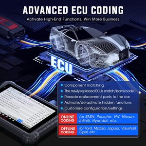 Mk906 Pro Mk906pro Herramienta de diagnóstico bidireccional OBD2 para coches, actualización de MK908S MS906BT MK906BT - Product Image 3