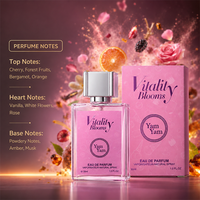 Grosir Parfum Mini Mewah 30ml untuk Wanita dengan Aroma Bunga Arab, Buah, Ceri, Vanila, Portabel untuk Perjalanan