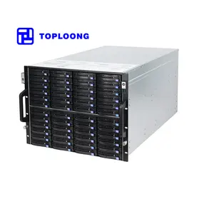 Caja de servidor de alta densidad 8U 19 pulgadas Hdd Bay E-Atx red de almacenamiento conectada a Torre Pc