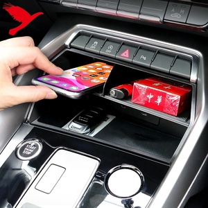 Coffre-fort intérieur de voiture, boîte de rangement avec support, pour Audi <span class=keywords><strong>A3</strong></span> 8Y <span class=keywords><strong>Sportback</strong></span> Sedan 2021, accessoires, 1 pièce - Product Image 5