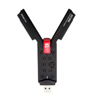 Adaptateur Wifi 6 double bande AX1800Mbps USB3.0 RTL8832AU 2.4G & 5Ghz pour ordinateur portable Kali Linux, PC mobile, imprimante