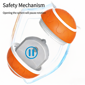 Sıcak Fırsat Isırmaya Dayanıklı Plastik Evcil Hayvan Oyuncağı Otomatik Köpek Oyuncak Topu Elektrikli Akıllı Uzaktan Kumandalı Yerçekimiyle Zıplayan Top - Product Image 3