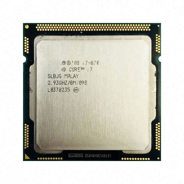 Original - Core i7 870 Processor Quad Core 2.93GHz 95W LGA 1156 8M Cache Desktop CPU