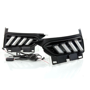 Luces LED de Circulación Diurna para Nissan Versa Sunny 2019-2020, Par de Faros Antiniebla de Cuatro Barras Sellados e Impermeables de ABSPC - Product Image 2