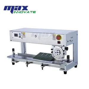 High quality PCB Blade Cutter Se-mi Automatic PCB Lead Cutting Machine V Cut Pcb Lead Cutting Machine with 1 warranty