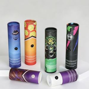 Custom Safety Lock Paper Can, Child-Resistant Buckle Cylindrical Packaging <b>Box</b> for Electronic Devices and <b>Smoke</b> Tubes - Product Image 5