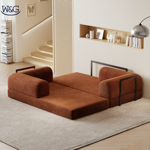 Canapé-lit modulaire en <span class=keywords><strong>mousse</strong></span> Teddy de Foshan, 2 en 1, confort, compression, meubles de maison, canapé en <span class=keywords><strong>mousse</strong></span> à mémoire de forme, compression, en boîte - Product Image 2