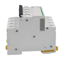Schneider Genuino IC65N 4P C40A Disyuntor C40A Interruptor de aire Protector del hogar PA66 Material 4P Mini RCBO/MCCB/RCB Tipo