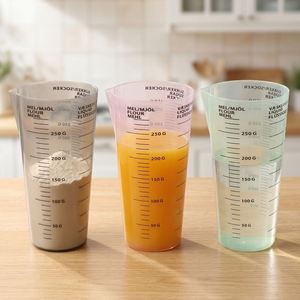 Cuillères doseuses personnalisées en plastique PP écologique pour la cuisine et la pâtisserie à domicile, compatibles lave-vaisselle - Product Image 1