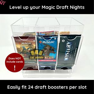 กล่องใส่การ์ด Q Y 3 Slot Pack Card Dispenser Case สำหรับการ์ดโปเกมอน TCG ยูกิโอ กล่องอะคริลิคสำหรับจัดเก็บและโชว์การ์ด - Product Image 5