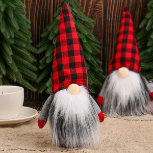 Décorations de Noël Gnomes Faits Main, Père Noël <span class=keywords><strong>Scandinave</strong></span> Tomte en Peluche, Ornements de Table de Noël, Décoration de Noël Gnome - Product Image 2