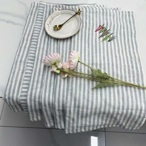 Servilleta de Mesa de Lino 100% Puro, Moderna, de Alta Calidad, con Dobladillo de 2 cm, Multicolor, Ecológica y Duradera, para Hogar y <span class=keywords><strong>Restaurante</strong></span> - Product Image 4