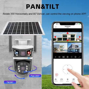 Açık 4G 6MP güneş WiFi kablosuz kamera IP Alarm itin 10x optik Zoom PTZ hareket izleme Mini dahili pil açık kullanım - Product Image 3