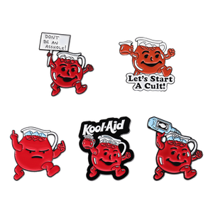 Let 's Start CultเคลือบPin Summonปีศาจเข็มกลัดLapelกระเป๋าเป้สะพายหลังป้ายเครื่องประดับของขวัญสําหรับFriedns - Product Image 5