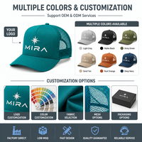 Casquette Trucker Brodé Gris Clair avec Dos en Maille, Motif Boussole Étoile, Unisexe, Urbain, Quotidien, Minimaliste, Certifié CE, Vente en Gros OEM