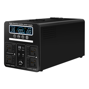 Station d'alimentation portable à grande capacité de batterie 10598 Wh, 5 kW, onde sinusoïdale pure, batteries et stations d'alimentation portables pour usage domestique - Product Image 3