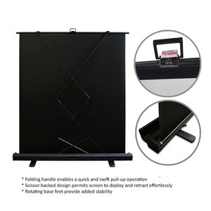 Slj OEM Kích thước sàn di động thường vụ chiếu cho 3D rạp hát tại nhà máy chiếu 80 inch Màn hình máy chiếu - Product Image 3