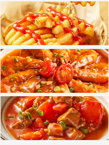 Sauce tomate savoureuse et savante de fabrication chinoise, idéale <span class=keywords><strong>pour</strong></span> les chariots de cuisine, en petite bouteille, facile à utiliser, en promotion. - Product Image 2