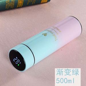 Factory Wholesale Vacuum <b>Insulated</b> Smart Water <b>Cup</b> Custom 500ml LED Vacuum Flask Stainless Steel Smart Water Bottle With Logo - Product Image 4