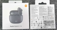 Version Globale Xiaomi Mi Redmi Buds 6 Lite Écouteurs sans fil TWS Bluetooth avec basses, étanches, pour le sport et le gaming